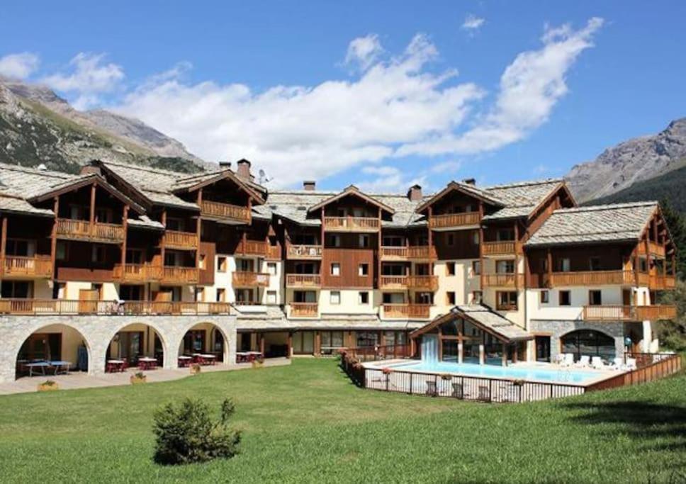 Residences De Luxe Les Alpages Val Cenis - 4 Pers Lanslebourg-Mont-Cenis Ngoại thất bức ảnh