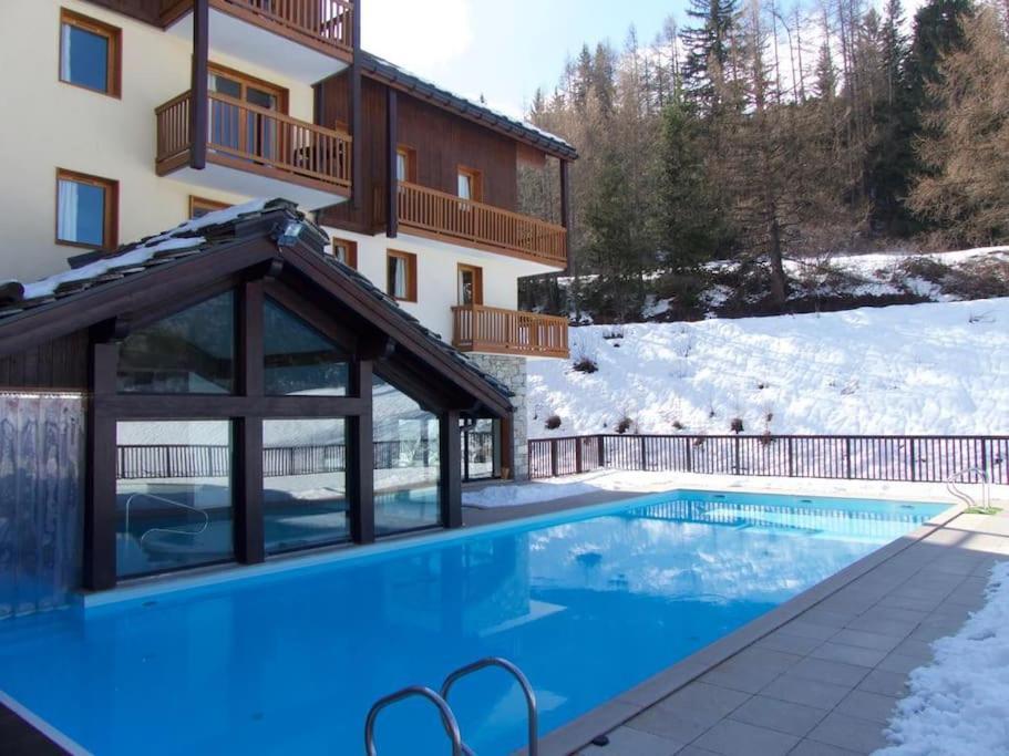 Residences De Luxe Les Alpages Val Cenis - 4 Pers Lanslebourg-Mont-Cenis Ngoại thất bức ảnh